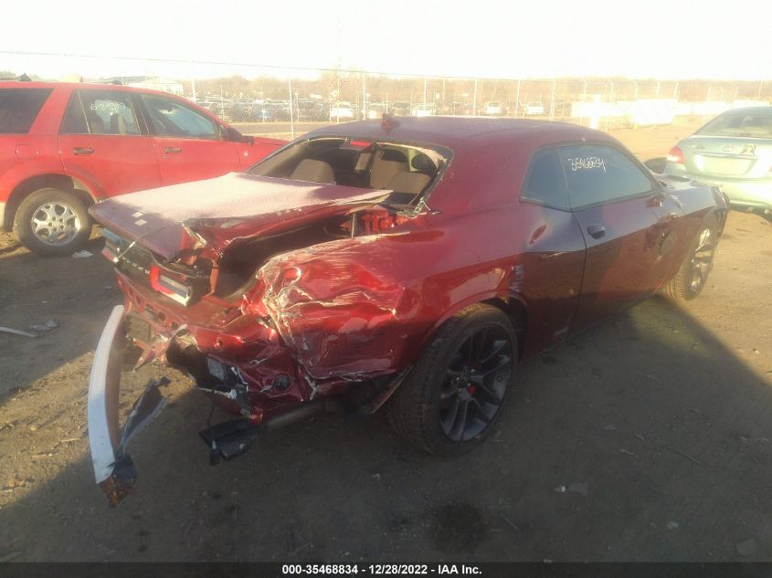 2022 DODGE CHALLENGER R/T SCAT PACK VIN: 2C3CDZFJ1NH124422