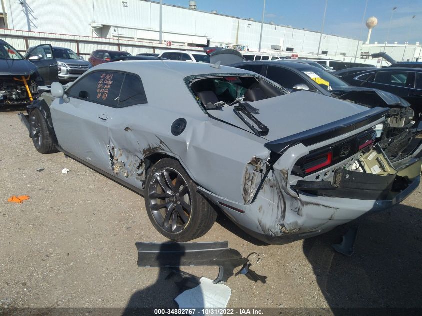 2022 DODGE CHALLENGER R/T SCAT PACK VIN: 2C3CDZFJ6NH160414
