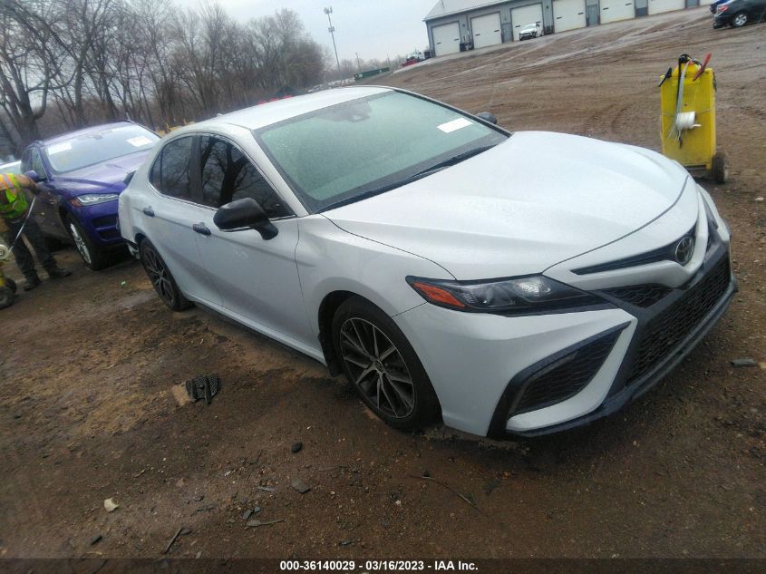 2022 TOYOTA CAMRY SE VIN: 4T1G11BK8NU047496