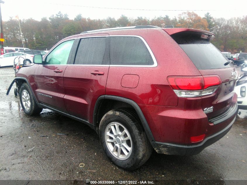 2020 JEEP GRAND CHEROKEE LAREDO E VIN: 1C4RJFAG5LC217792