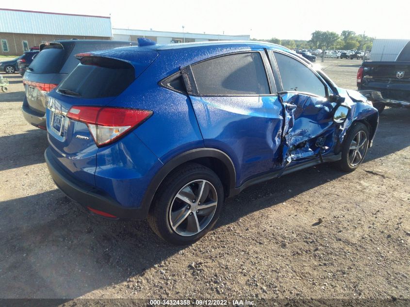 2021 HONDA HR-V EX VIN: 3CZRU6H57MM752225