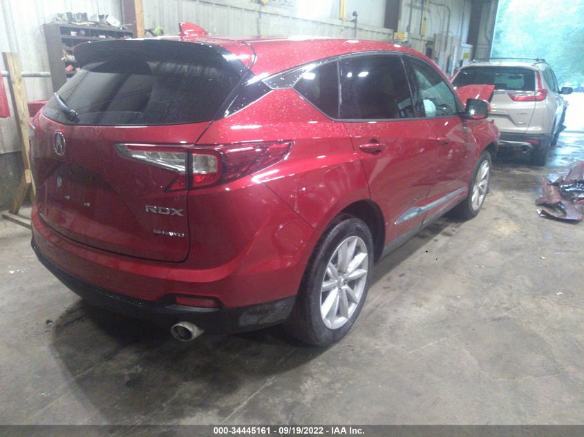 2021 ACURA RDX VIN: 5J8TC2H30ML031107