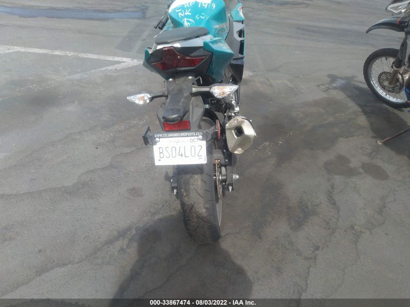 2021 KAWASAKI EX400 VIN: JKAEXKG10MDAC1479