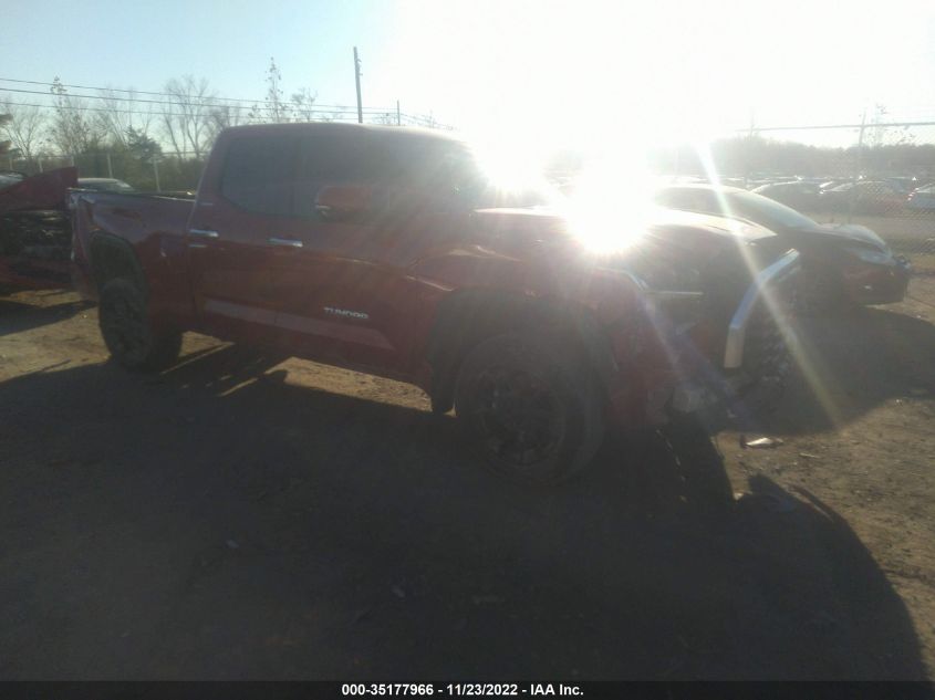 2022 TOYOTA TUNDRA 4WD LIMITED VIN: 5TFJA5DA4NX012796