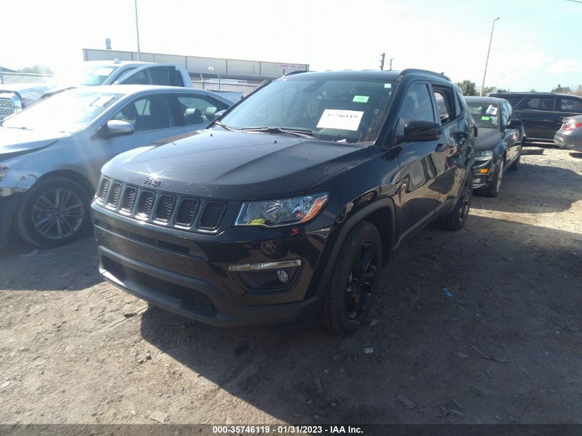 2021 JEEP COMPASS ALTITUDE VIN: 3C4NJCBB2MT573767