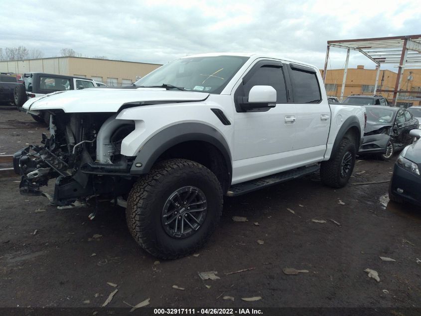 2020 FORD F-150 RAPTOR VIN: 1FTFW1RG9LFA78289