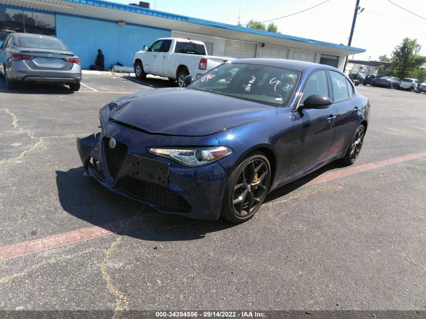 2021 ALFA ROMEO GIULIA TI VIN: ZARFAMBN5M7645303