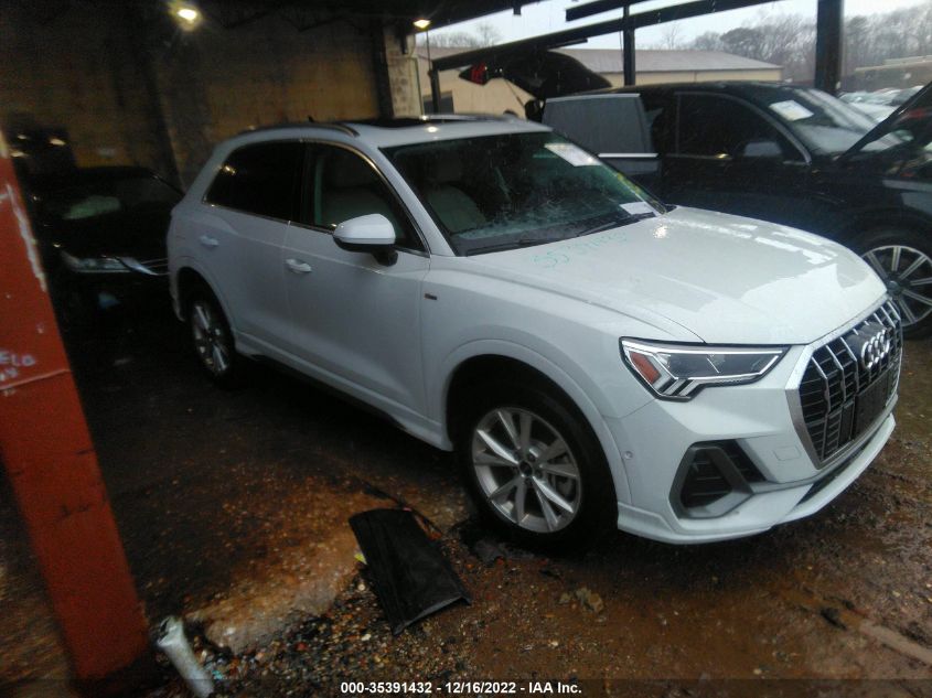 2021 AUDI Q3 S LINE PREMIUM PLUS VIN: WA1EECF32M1047731