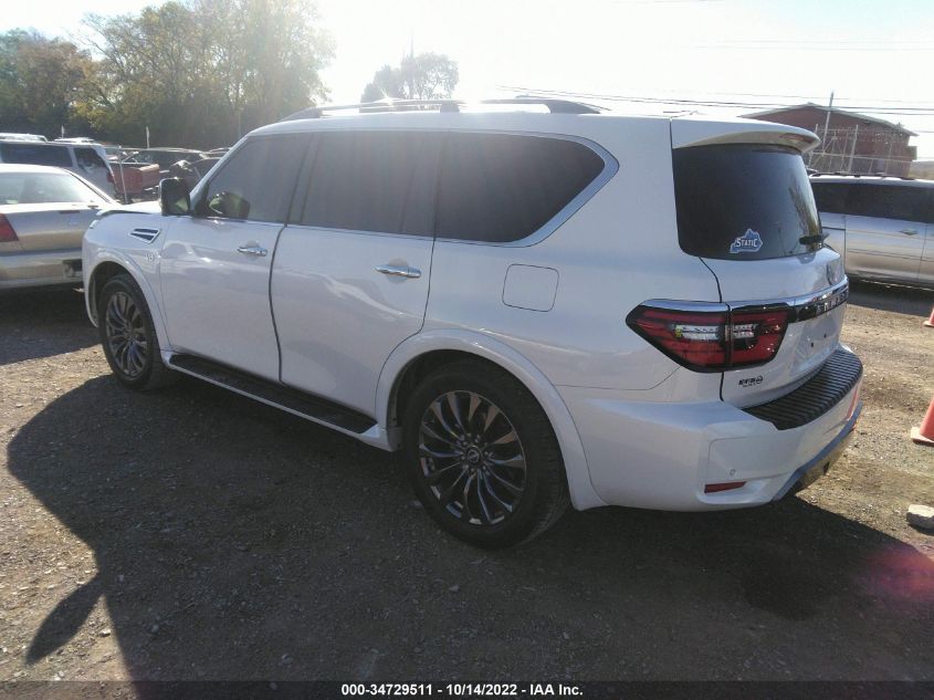 2021 NISSAN ARMADA PLATINUM VIN: JN8AY2DA9M9374401