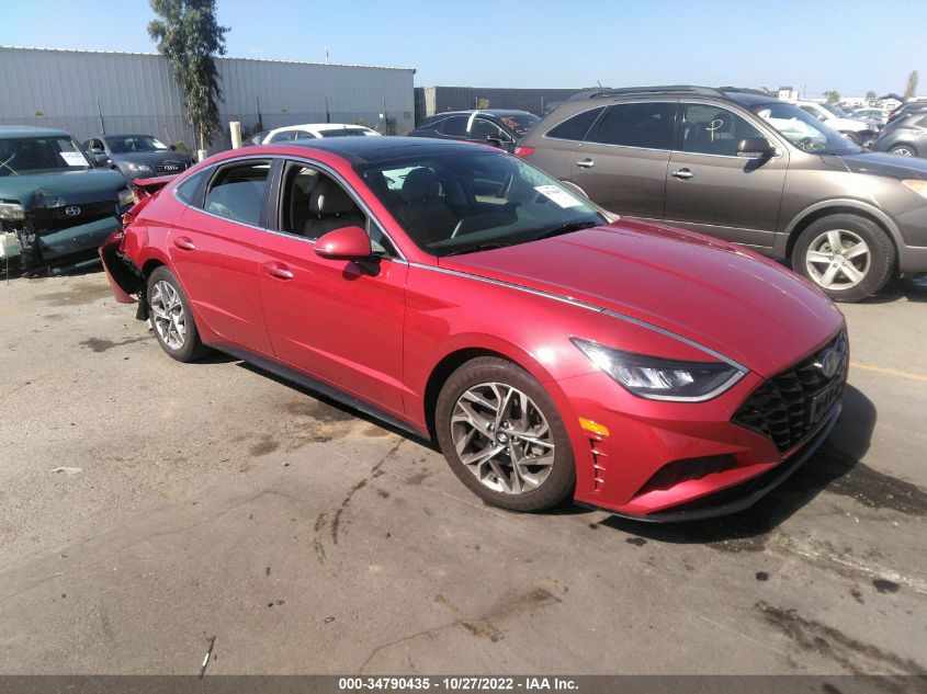 2020 HYUNDAI SONATA SEL VIN: 5NPEF4JA1LH016234