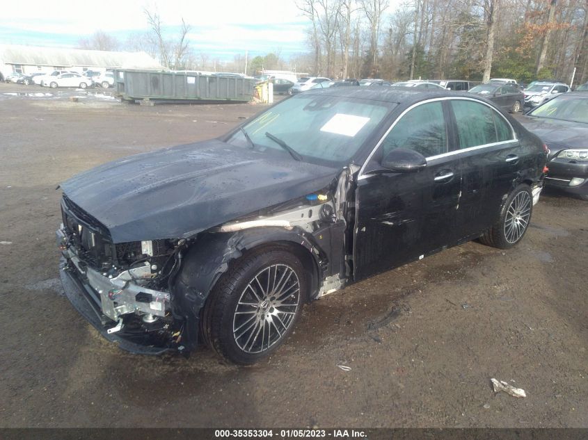 2022 MERCEDES-BENZ C-CLASS C 300 VIN: W1KAF4HB8NR055014