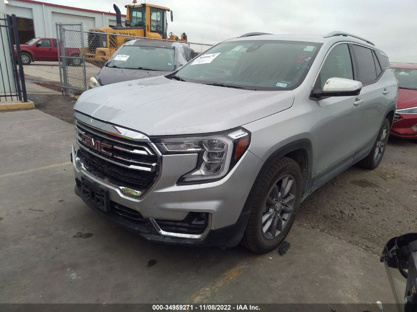 2022 GMC TERRAIN SLT VIN: 3GKALPEV4NL174953