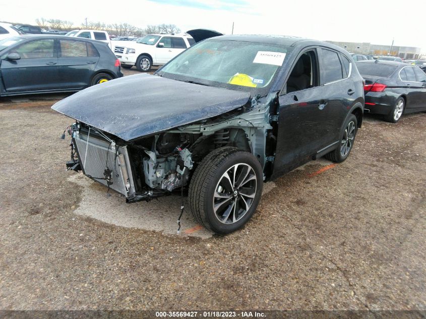 2022 MAZDA CX-5 2.5 S PREMIUM PACKAGE VIN: JM3KFBDM2N0556180
