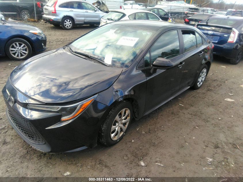2021 TOYOTA COROLLA LE VIN: 5YFEPMAE7MP171066