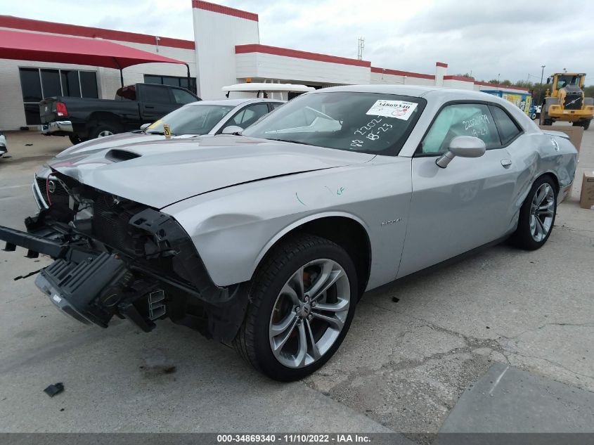 2022 DODGE CHALLENGER R/T VIN: 2C3CDZBT1NH131815