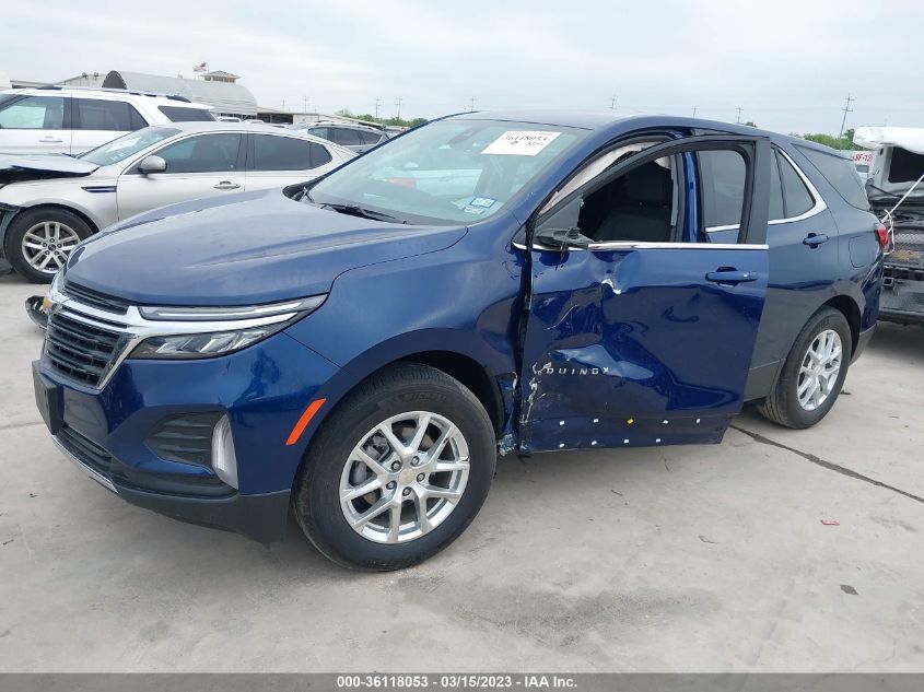 2022 CHEVROLET EQUINOX LT VIN: 3GNAXKEV7NL246237