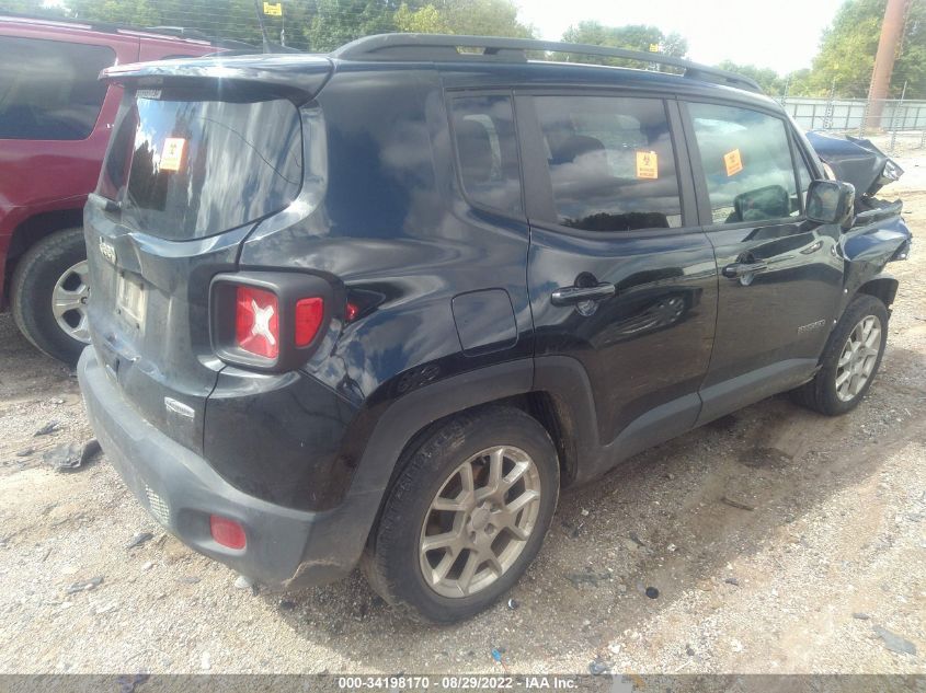 2020 JEEP RENEGADE LATITUDE VIN: ZACNJABB7LPL65813