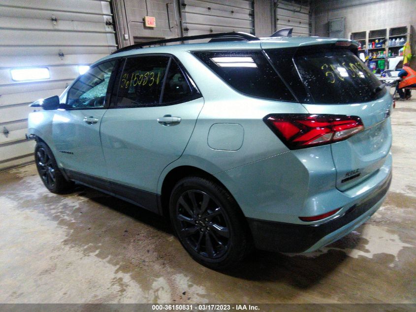 2022 CHEVROLET EQUINOX RS VIN: 2GNAXWEV5N6128313