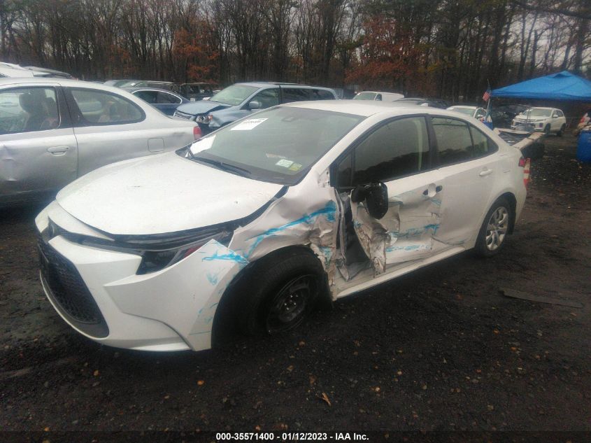 2022 TOYOTA COROLLA LE VIN: JTDEPMAE4N3013245