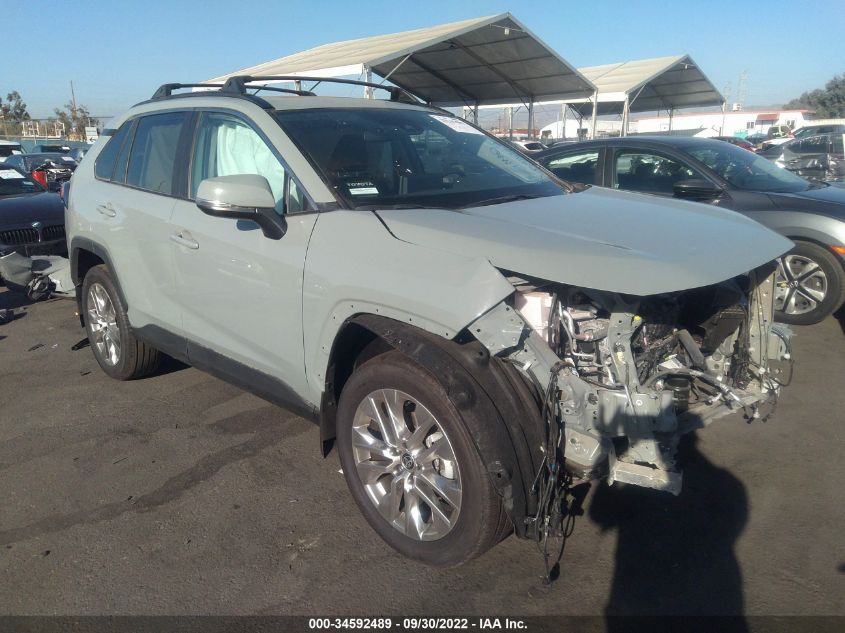 2022 TOYOTA RAV4 XLE PREMIUM VIN: 2T3C1RFV9NW198372