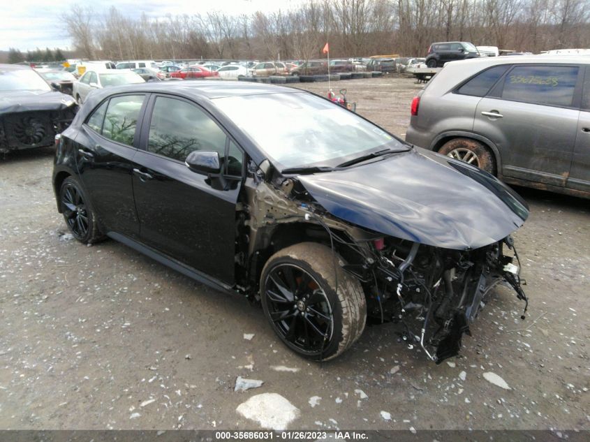 2022 TOYOTA COROLLA HATCHBACK SE/NIGHTSHADE/XSE VIN: JTND4MBE8N3159985