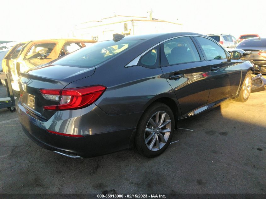 2022 HONDA ACCORD SEDAN LX VIN: 1HGCV1F18NA004465