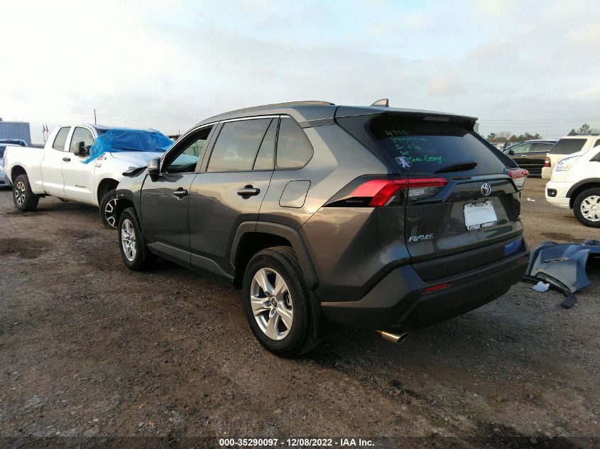 2021 TOYOTA RAV4 XLE VIN: 2T3W1RFV3MC104077