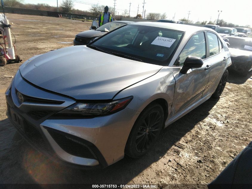 2022 TOYOTA CAMRY SE VIN: 4T1G11AK8NU016170