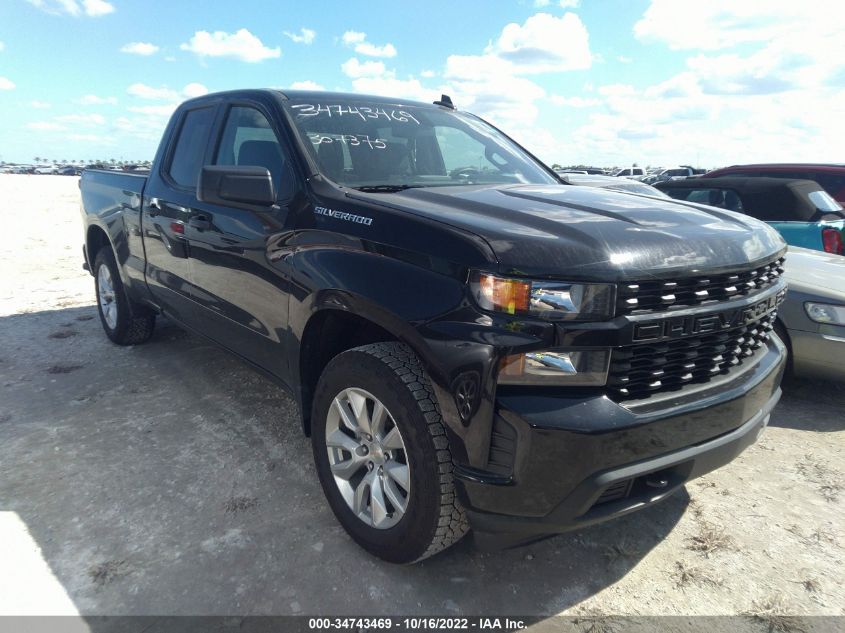 2021 CHEVROLET SILVERADO 1500 CUSTOM VIN: 1GCRYBEKXMZ307375