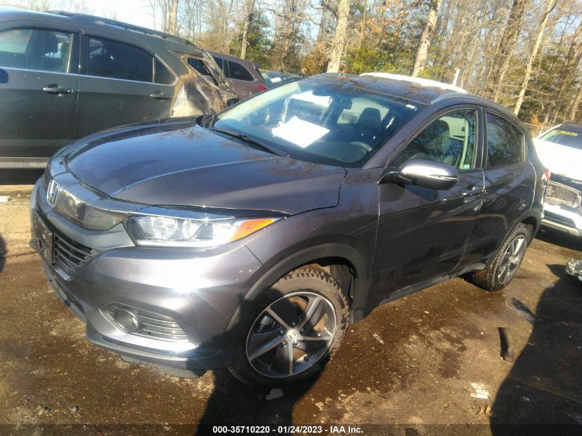 2022 HONDA HR-V EX VIN: 3CZRU6H56NM743260