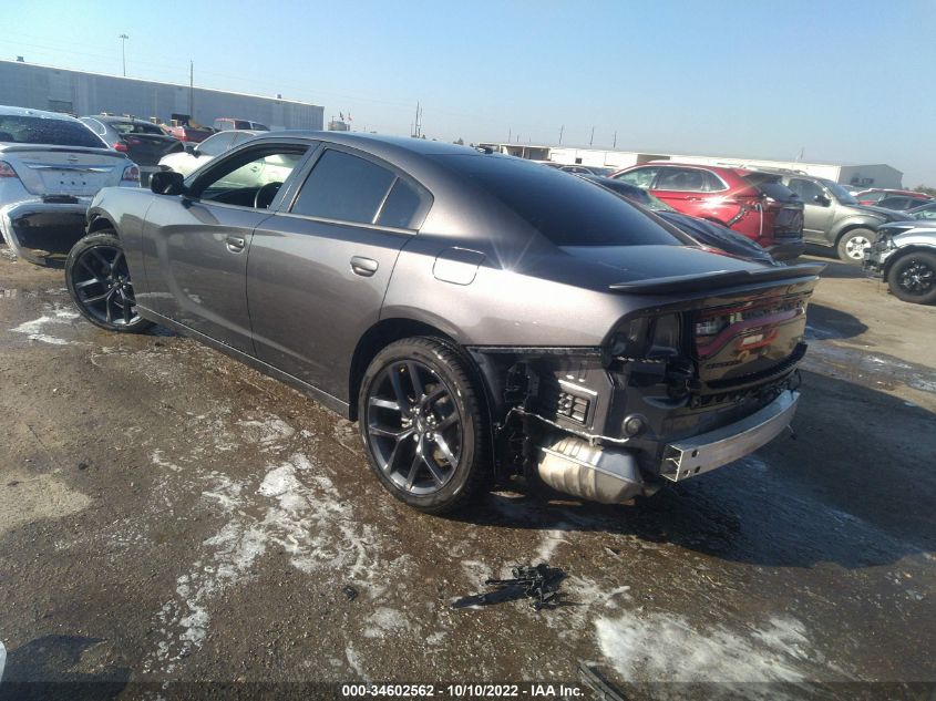 2021 DODGE CHARGER SXT VIN: 2C3CDXBG6MH681713