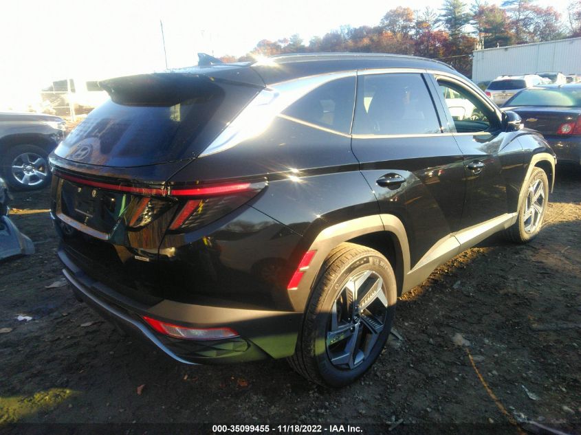 2022 HYUNDAI TUCSON LIMITED VIN: KM8JECAEXNU071266