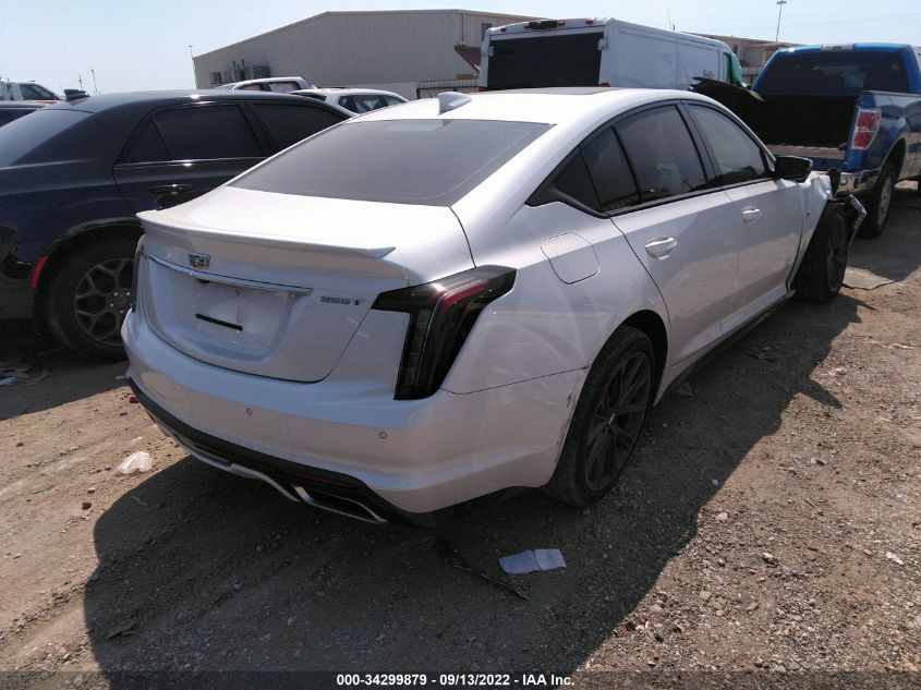 2021 CADILLAC CT5 SPORT VIN: 1G6DP5RK4M0126059