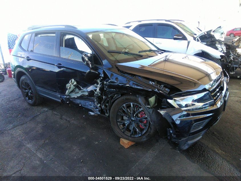 2021 VOLKSWAGEN TIGUAN S VIN: 3VV1B7AX6MM141954