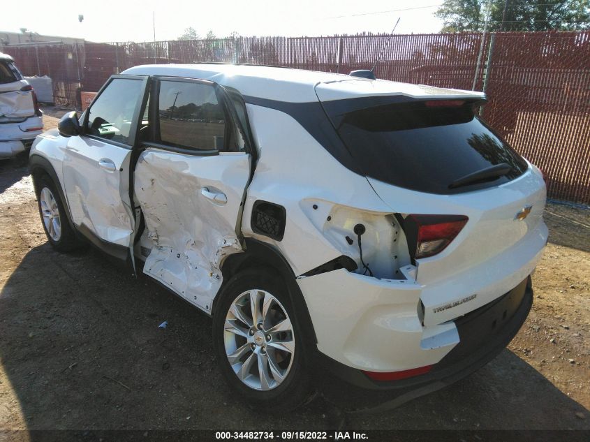 2021 CHEVROLET TRAILBLAZER LS VIN: KL79MMS21MB178136