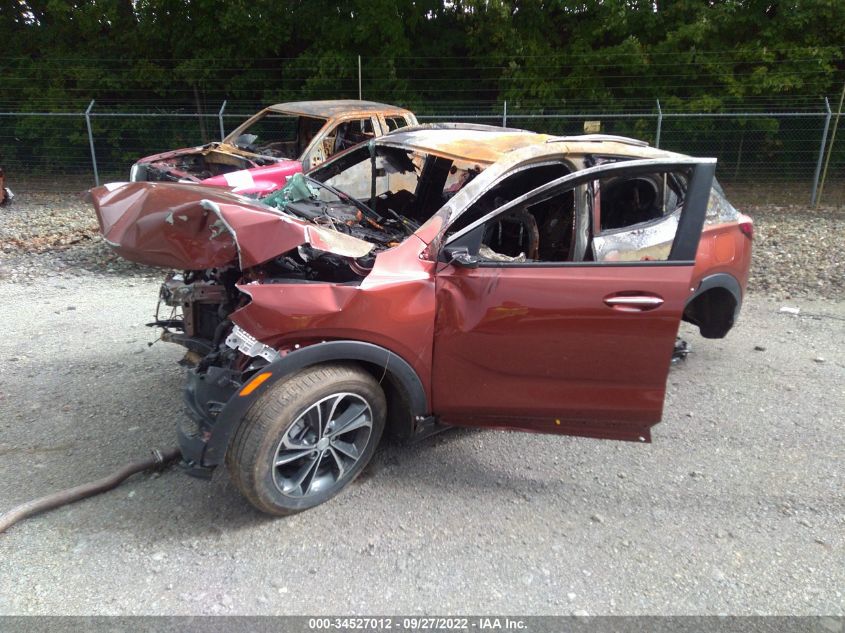 2021 BUICK ENCORE GX SELECT VIN: KL4MMDS29MB072816