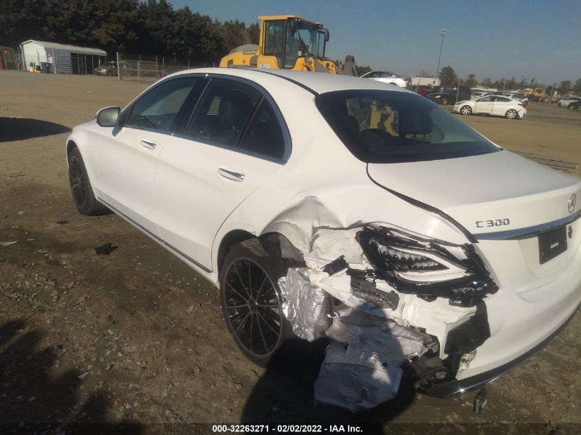 2021 MERCEDES-BENZ C-CLASS C 300 VIN: W1KWF8EB1MR607310