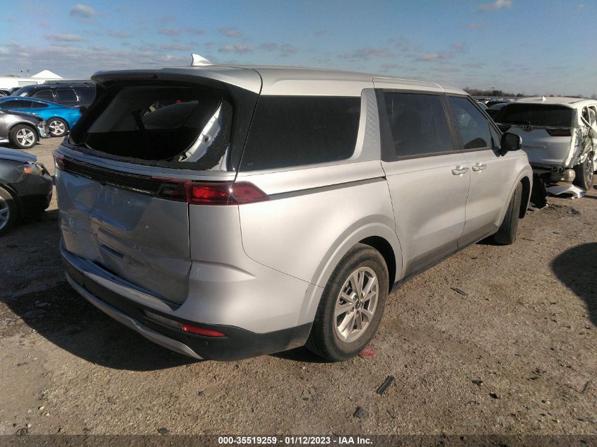2022 KIA CARNIVAL LXS VIN: KNDNB4H36N6070466