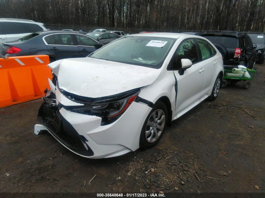 2022 TOYOTA COROLLA LE VIN: JTDEPMAE1N3027023