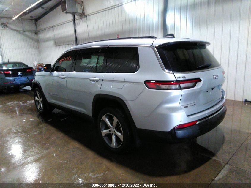 2021 JEEP GRAND CHEROKEE L LIMITED VIN: 1C4RJKBG2M8112252