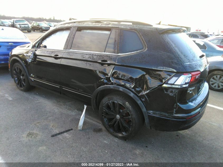 2021 VOLKSWAGEN TIGUAN SE/SE R-LINE BLACK/SEL VIN: 3VV2B7AX7MM020273