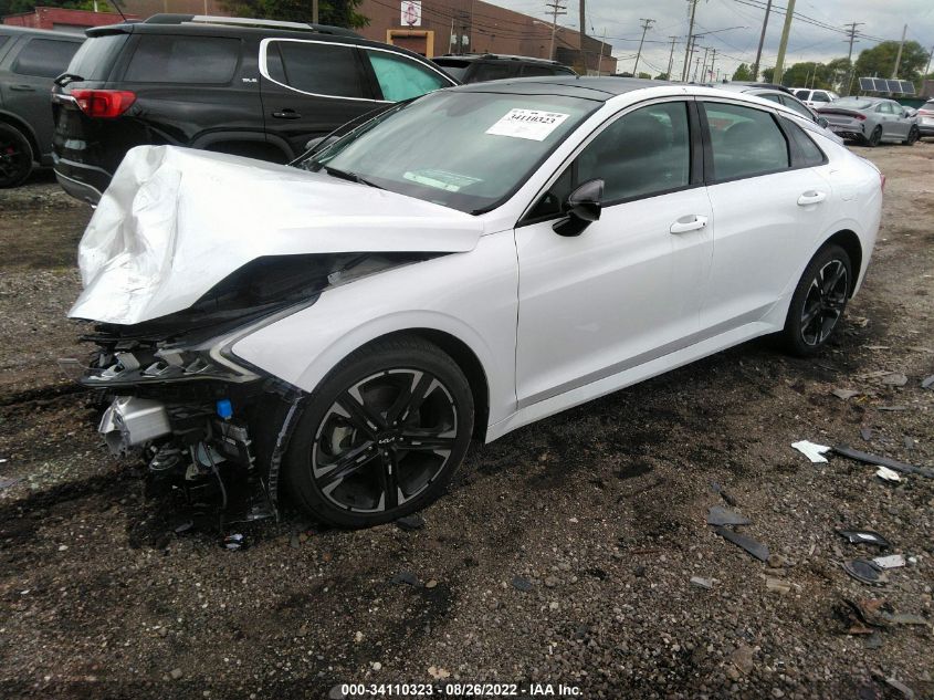 2022 KIA K5 GT-LINE VIN: 5XXG64J27NG111204