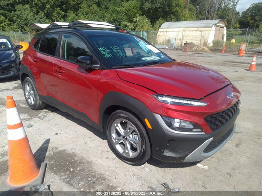 2022 HYUNDAI KONA SEL VIN: KM8K6CAB8NU917823