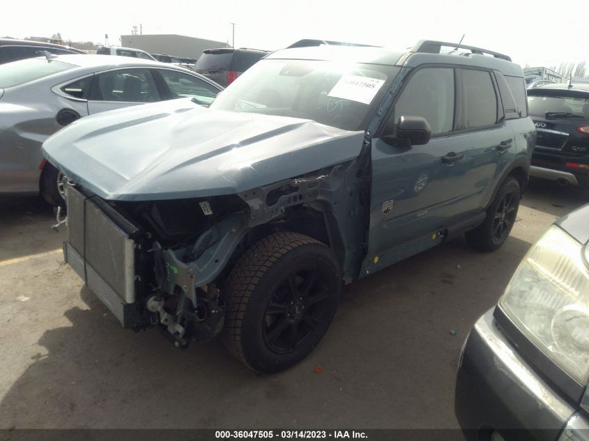 2022 FORD BRONCO SPORT BIG BEND VIN: 3FMCR9B66NRE07557
