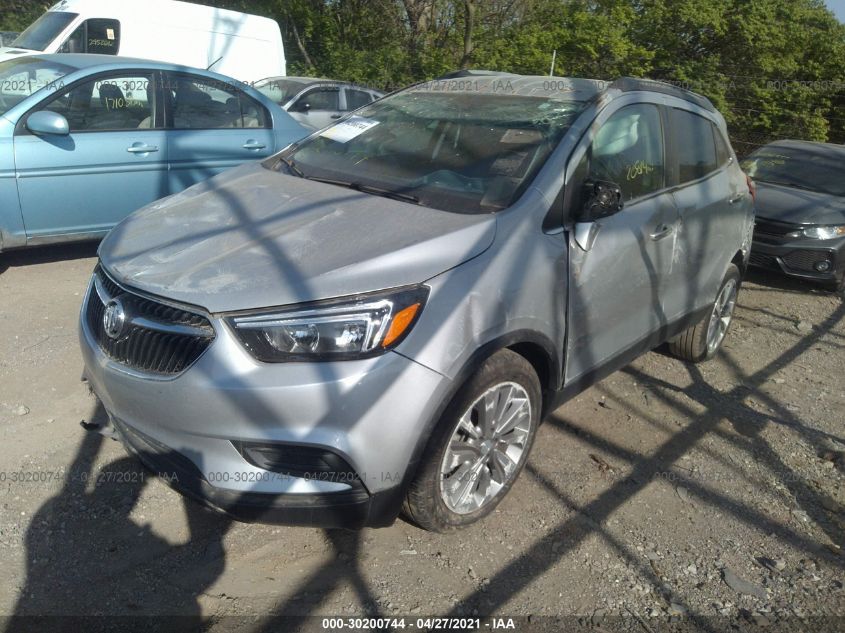 2020 BUICK ENCORE PREFERRED VIN: KL4CJASB2LB027640