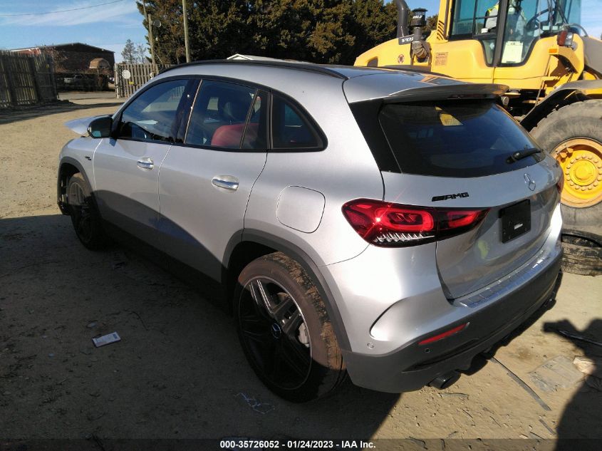 2022 MERCEDES-BENZ GLA AMG GLA 35 VIN: W1N4N5BB7NJ407693
