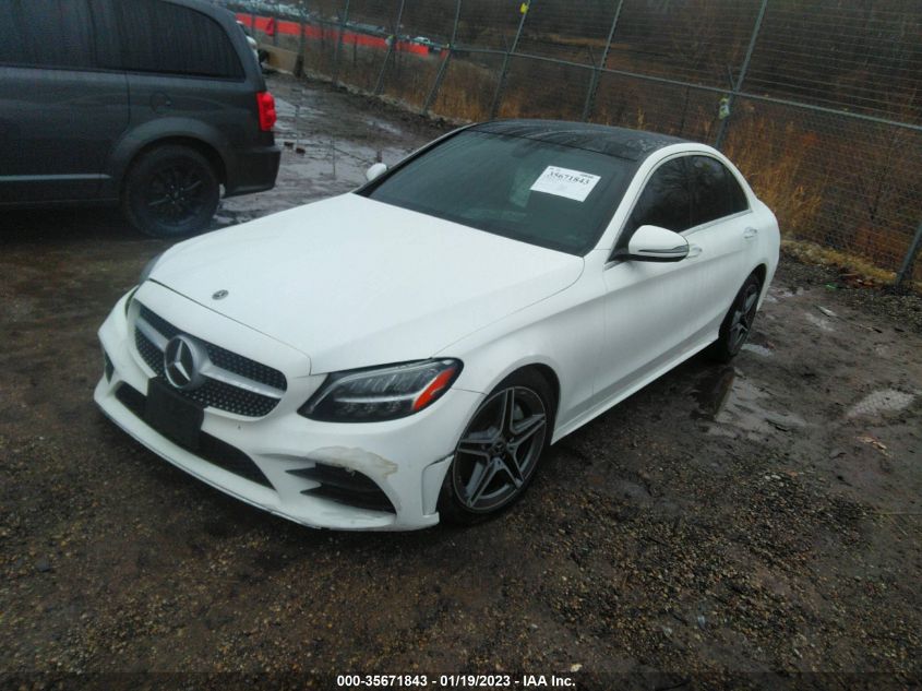 2021 MERCEDES-BENZ C-CLASS C 300 VIN: W1KWF8EB8MR642149