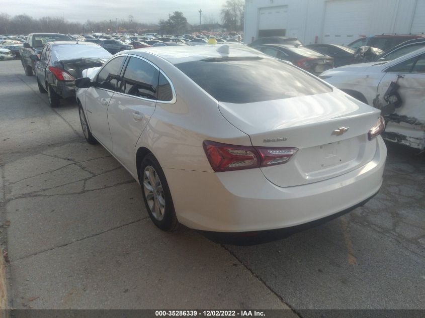 2020 CHEVROLET MALIBU LT VIN: 1G1ZD5ST2LF054703