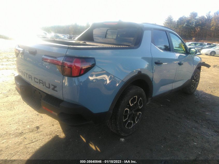 2022 HYUNDAI SANTA CRUZ SEL VIN: 5NTJCDAE7NH013305