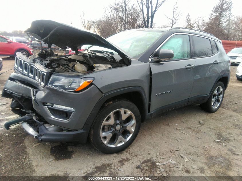 2020 JEEP COMPASS LIMITED VIN: 3C4NJDCB4LT160820